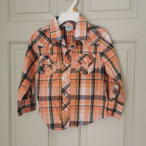 2/$20 Old Navy button down size 3 - Picture 1 of 4
